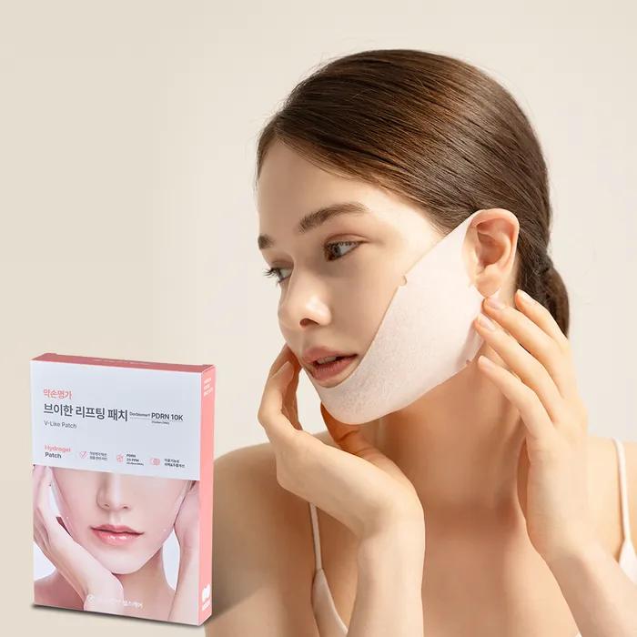 [Яксонмёнга] V-лифтинг патч для ухода за маленьким лицом V-линия патч от двойного подбородка