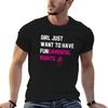 Официальная футболка Cyndi Lauper Girls Just Want to Have FundaUnisex Rights Модный повседневный топ с коротким рукавом
