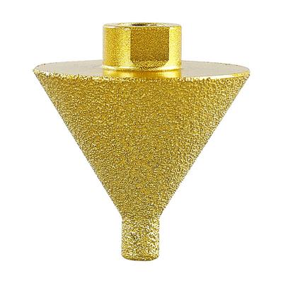 Алмазное сверло для снятия фаски с резьбой M10, алмазное сверло с зенковкой, открывалка для существующих отверстий