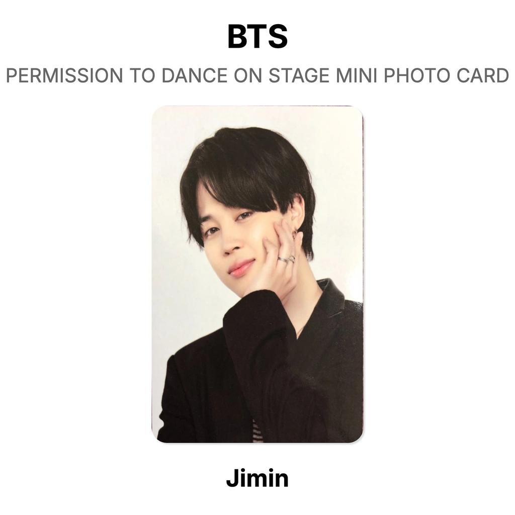 BTS РАЗРЕШЕНИЕ ТАНЦЕВАТЬ НА СЦЕНЕ МИНИ ФОТОКАРТОЧКА Официальная фотокарточка