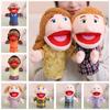 28cm-33cm Kids Plush Finger Hand Puppet Popular Activity Boy Girl Role Play Bedtime Story Props Family Playing Toys Doll