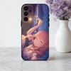 P-Проект S-SEKAI M-Мизуки A-Акияма Чехол для телефона для Samsung Galaxy A73,A72,A71,A70,A53,A52,A51,Другие Мягкий черный чехол