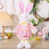 Festival Rabbit Gnoems Ornament Lovely Easters Gnomes Rabbit Ears Plush Decoration Ideal for Holiday Parties and Gifts