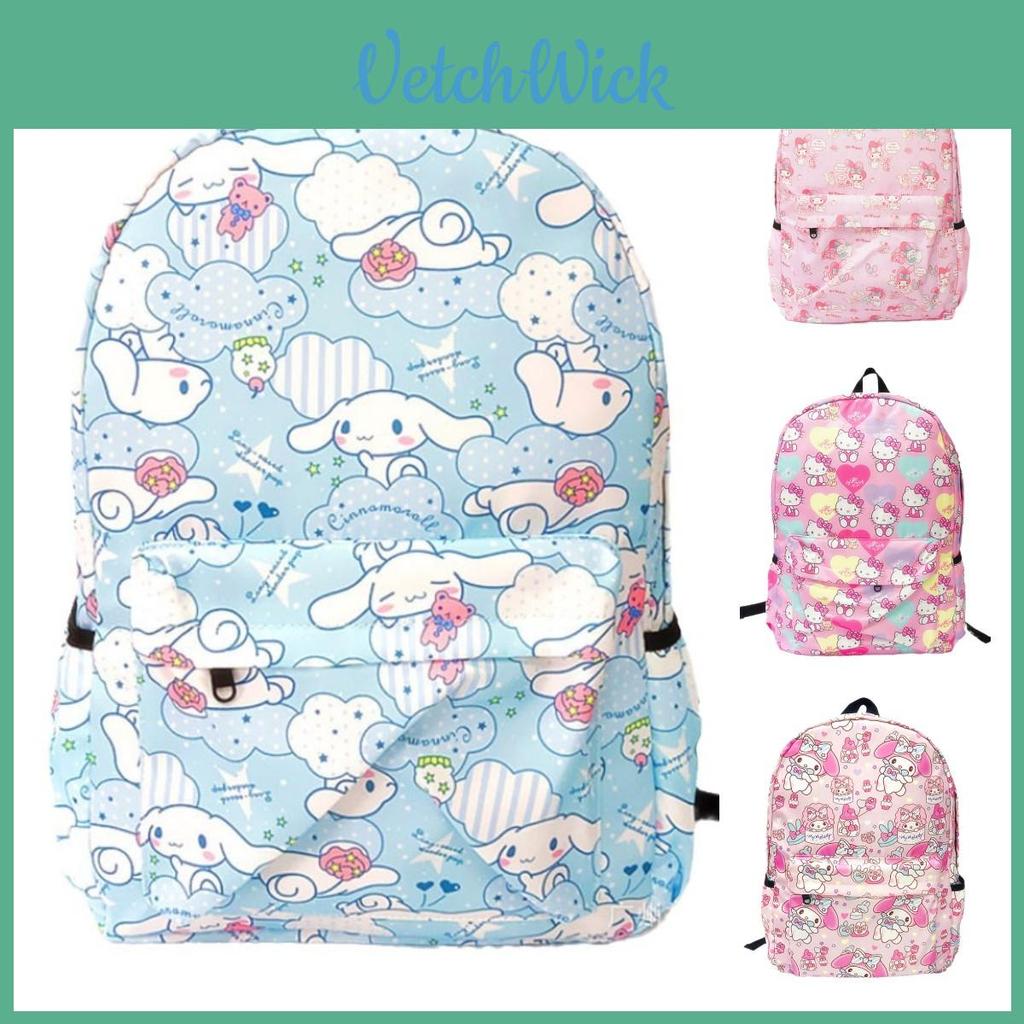 Sanrio Backpack Schoolbag Kuromi Melody Cinnamoroll For Teens