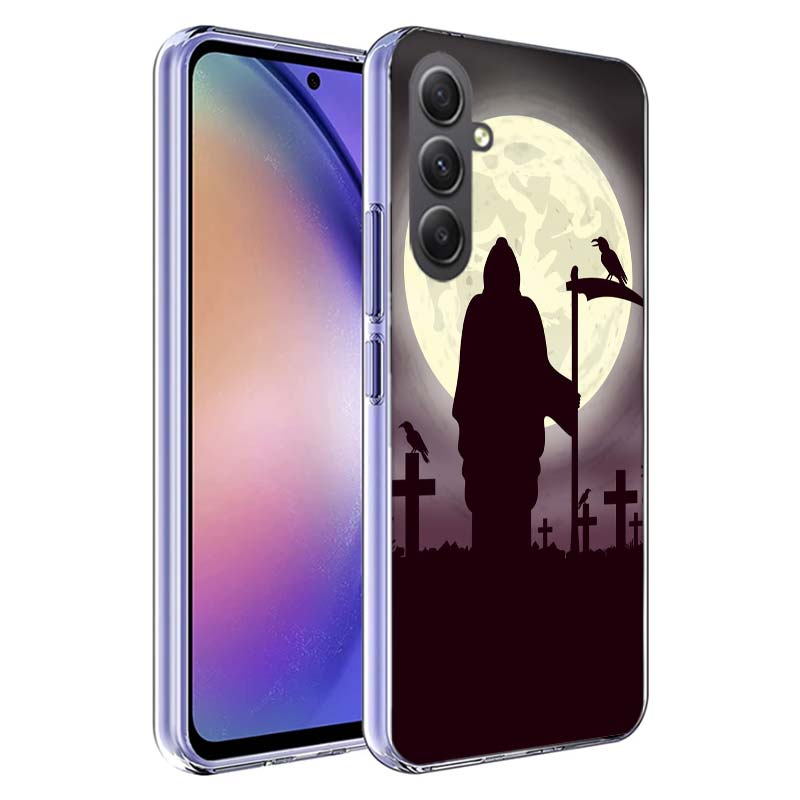 Чехол для телефона Смерть Жнец Череп для Samsung A70 A50S A40 A30 A20E A16 A26 A36 A56 A17 Galaxy Note 20 10 9 8 A71 A51 A41 A31 A