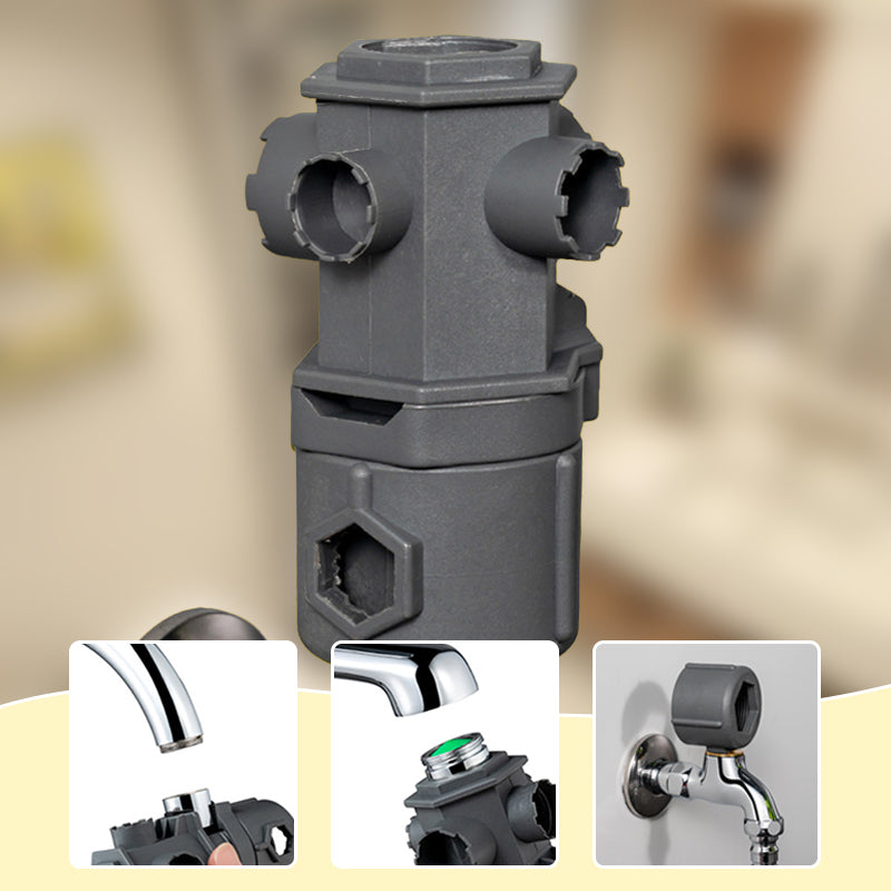 16 in 1 Wrench Tool Set For Faucet Kitchen Bathroom Multi-Purpose Maintenance Pipe Faucet Disassemble Aerator Replace Valve Core