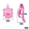 Мужской замок CB Lock Resin Chastity Lock с катетером Penis Lock Gay Cuckold Urethral Sex Toys BDSM