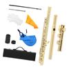 SLADE Western Concert Flute Cupronicel Nicke Plated 16 Hollows C Key Wooden Spirit Instrument with
