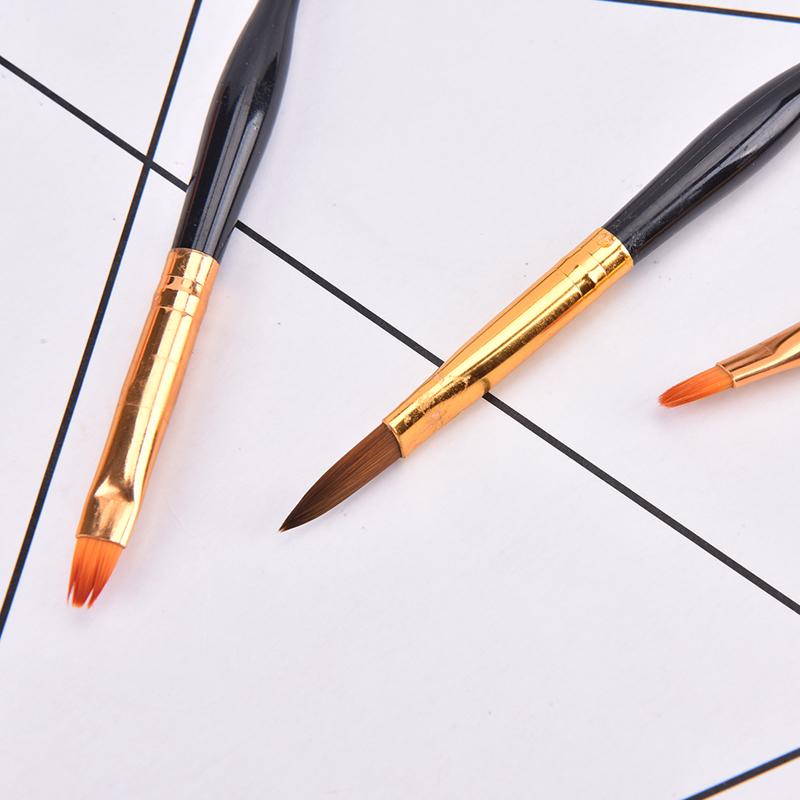 Кисть для УФ-геля для ногтей, французская полосатая подводка, ручка для маникюра, ультратонкие точечные кисти