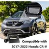 Защитная крышка датчика радара от кражи, Совместима с моделями Honda CR-V 2017-2022, Черный стальной защитный кронштейн с защитными винтами