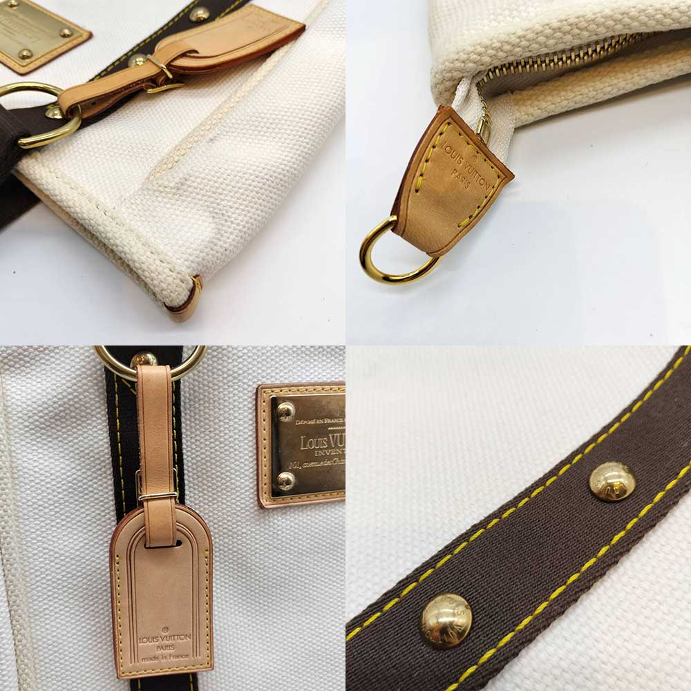 Used LOUIS VUITTON AntiguaTote Bag canvas Women