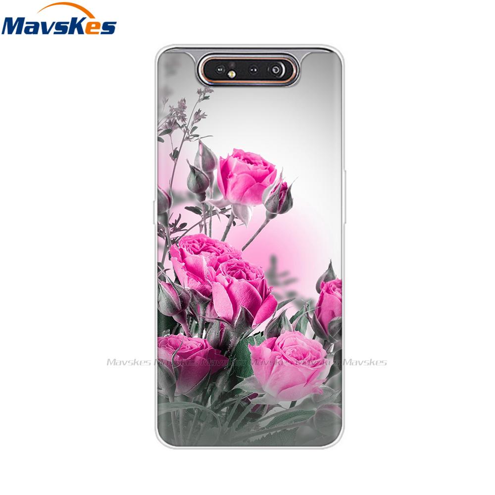 Чехол для Samsung Galaxy A80 A805 Силиконовый Мягкий ТПУ Чехол для Телефона Для Samsung A80 2019 A 80 GalaxyA80 A805F A805 SM-A805F/DS Обложка