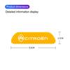 Car Door Reflective Sticker Tail Warning Sticker Auto Accessories For Citroen C5X e-C4 X e-C3 C4 C3 C5 Berlingo C-Elysee C1 C6
