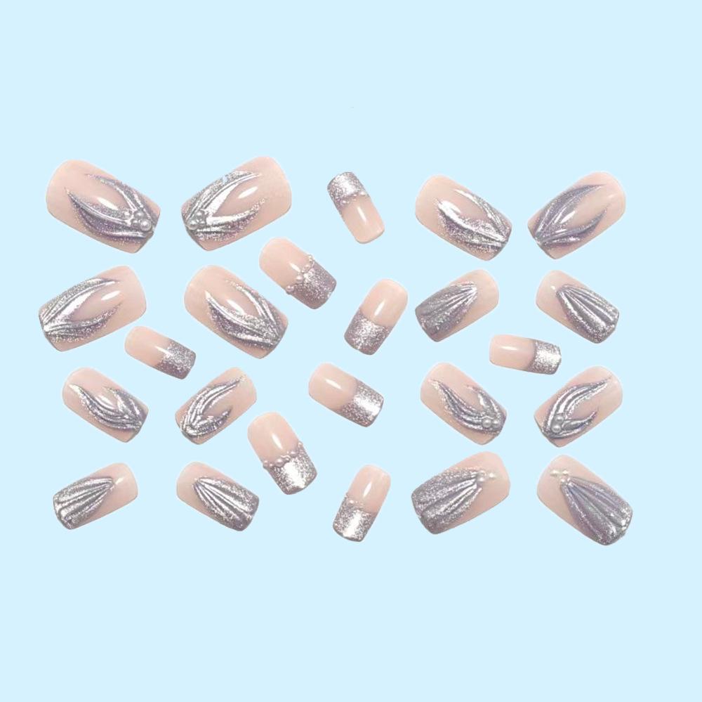 Сказочные Mermaid Cat Eye Жемчужные 3D Наклейки для Маникюра - DIY Накладные Ногти
