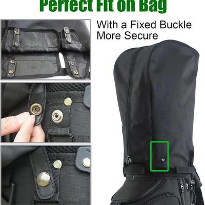 Чехол от дождя для сумки для гольфа, Портативный чехол-дождевик для сумки с клюшками, Защитный чехол для клюшек, Подходит для сумок для гольфа/тележек/сумки на подставке