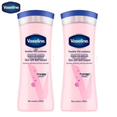 Vaseline Витаминный осветляющий восстанавливающий лосьон для тела с ниацинамидом (2x200мл)