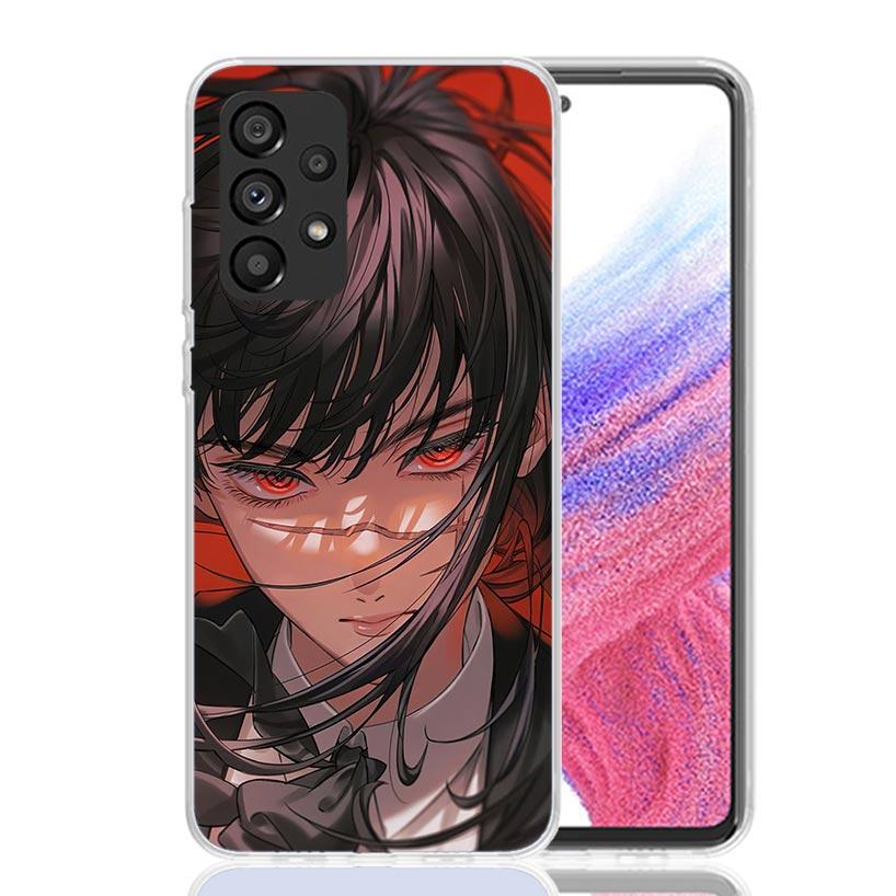 Чехол для телефона C-Chainsaw Mans Yoru War Devil для Samsung Galaxy A52 A32 A22 A12 A02S A50S A30S A51 A31 AA71 Note 20 Ultra 10 S10 Pl