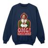 Elf Womens/Ladies Santa´s Coming Sweatshirt