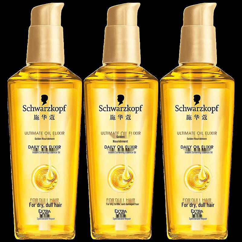 Schwarzkopf Gold Enriching Leave-in Hair Oil 3-Pack