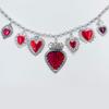 Stainless Steel Heart Chokers Necklaces Choker Necklace  Women's Jewelry