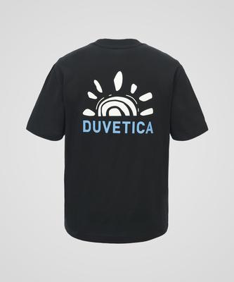 DUVETICA Tiny M (черный) (Мужская футболка с коротким рукавом)