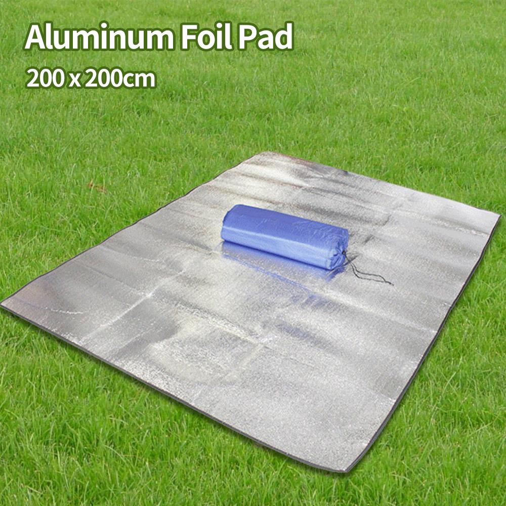 Ультралегкий Водонепроницаемый Туристический Коврик Плед для улицы Пляжный Матрас Спальный Коврик Алюминиевая Фольга EVA Пенопласт Матрас для Палатки Спальный Коврик