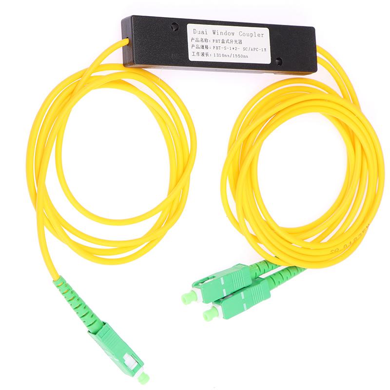 1 шт. 1x2 FTTH Оптический разветвитель 1 точка 2 волокна Оптическая разветвительная коробка Коническая 1 к 2 Разветвительная коробка SC/APC Компьютерные аксессуары