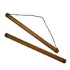 Todaya Shoten Niwaen Dye Tapestry Rod, Made from Japanese Cypress (Hinoki), Brown, KG-08