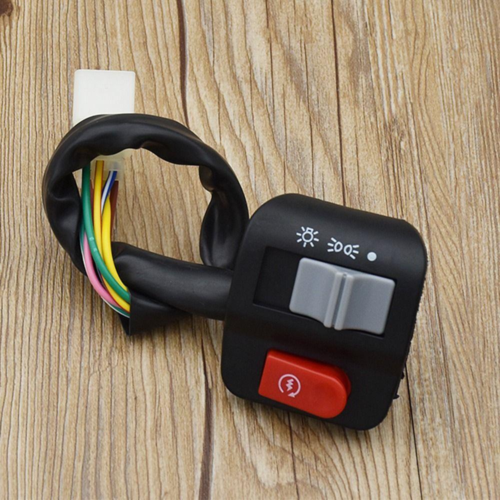 Accessories LED Light Switch Horn Switch Motorcycle Parts Headlight Handle Switch Flash Switch