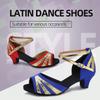 Танцевальная обувь для детей, девочек, детей, латиноамериканских танцев, танго, сальсы, бальных танцев для женщин, низкий каблук 4 см, мягкая подошва