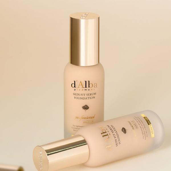 d'Alba Skin Fit Serum Foundation #Шпатель (2 цвета) SPF 50+ PA+++ 40мл