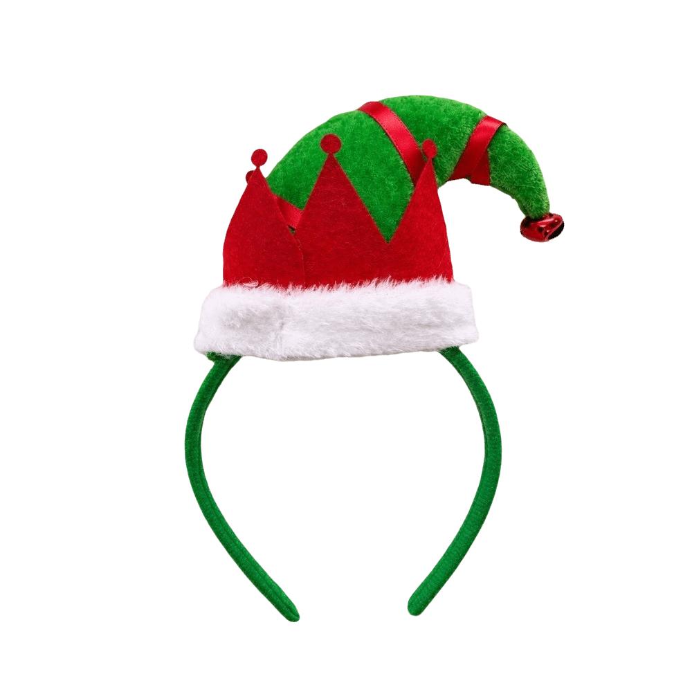 Hair Hoop Christmas Headband Party Props Xmas Tree Headwear Gift Decorative Headdress Xmas Party