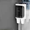 Household Disposable Cup Holder Water Dispenser Storage Paper Cup Rack Space-Saving Taker Automatic Cup Dropper Organizer