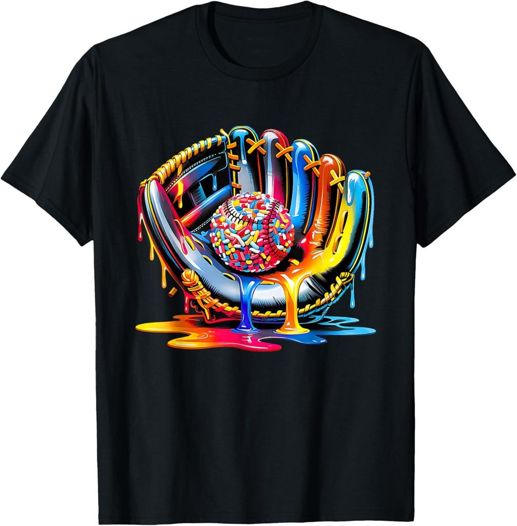 Baseball Drip for Ice Cream Drip Baseball Stuff Lover Unisex T-Shirt