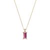 Колье K10 Гранат AJVN151340GN [Vendome Aoyama] [Официальный]