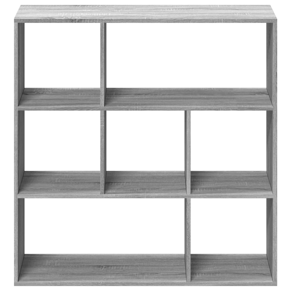 Room Divider Bookshelf Gray Sonoma 102 x 29 x 103.5 cm