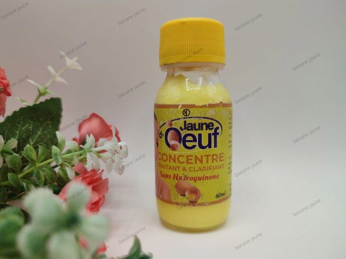 Concentré Éclaircissant - Zéro Tâche - 50 Ml - Jaune D'œuf - Vitamine E - Sans Parabène