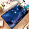 3D Moonlight Unicorn Print Rug Galaxy Planet Living Room Bedroom Sofa Décor Rug Door Mat Kitchen Non-Slip Floor Mat Picnic Camp