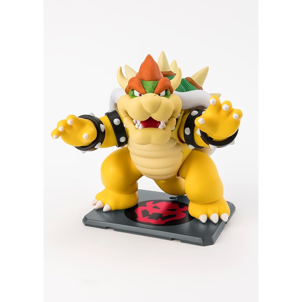 НАРОДЫ ТАМАШИИ SH. Figuarts Super Mario Боузер 130 мм ПВХ АБС Окрашенная Фигурка Действия