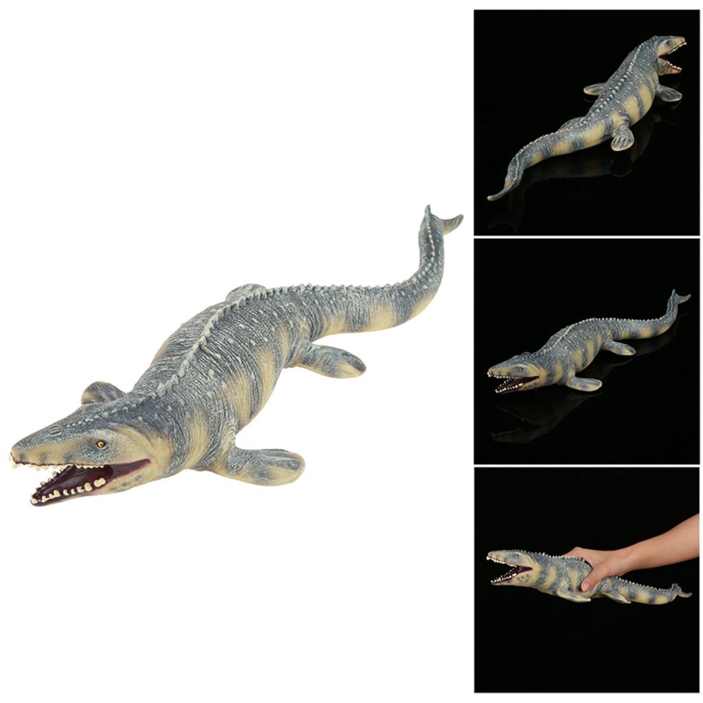 45CM Realistic Mosasaurus Dinosaur Animal Model Figure Kids Toys Christmas Gift