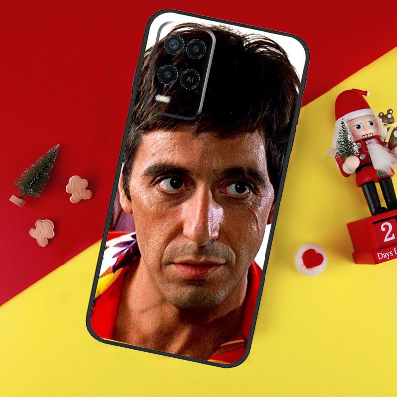 Al Pacino Scarface Case For Oppo A94 A74 A54 A60 A40 A80 A16 A76 A96 A98 A58 A78 A18 A38 A57 A17 A15 A5 A6 Pro
