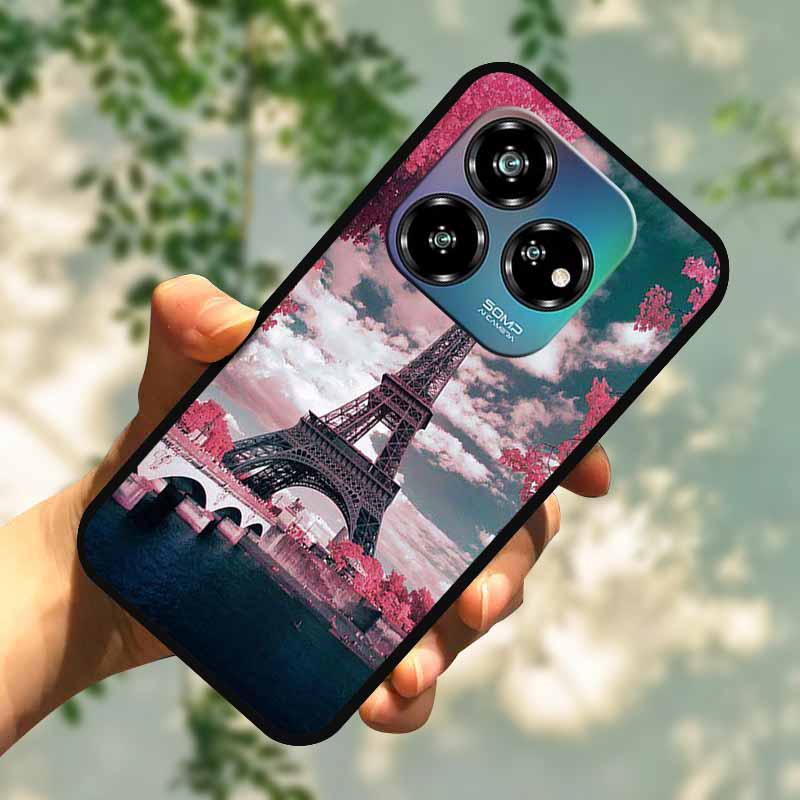 For ZTE Blade V60 Design Case V60Vita Luxury Fashion Soft Silicone Shockproof Phone Case For ZTE Blade V60 Vita Back Cover Coque