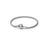 925 Silver Black Star Charm Bracelet Handmade Jewelry Gift for Women Heart Beads Pendant Fit
