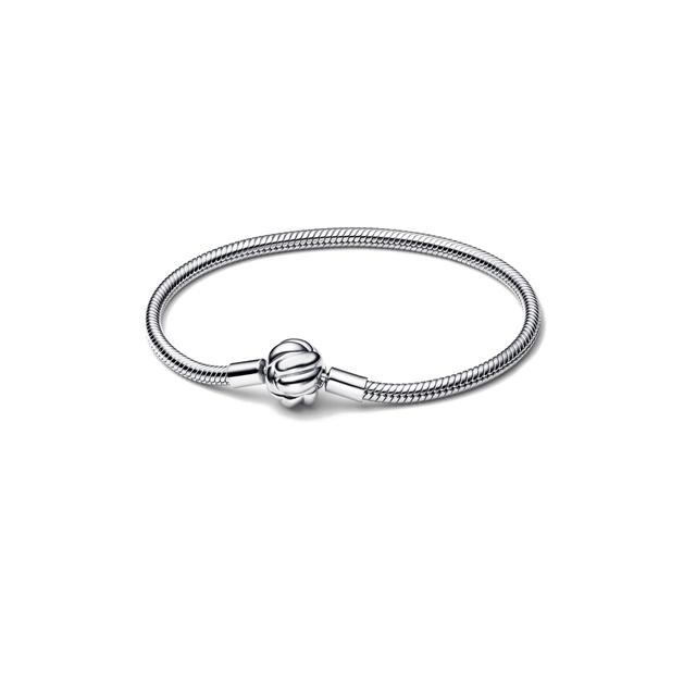 925 Silver Black Star Charm Bracelet Handmade Jewelry Gift for Women Heart Beads Pendant Fit