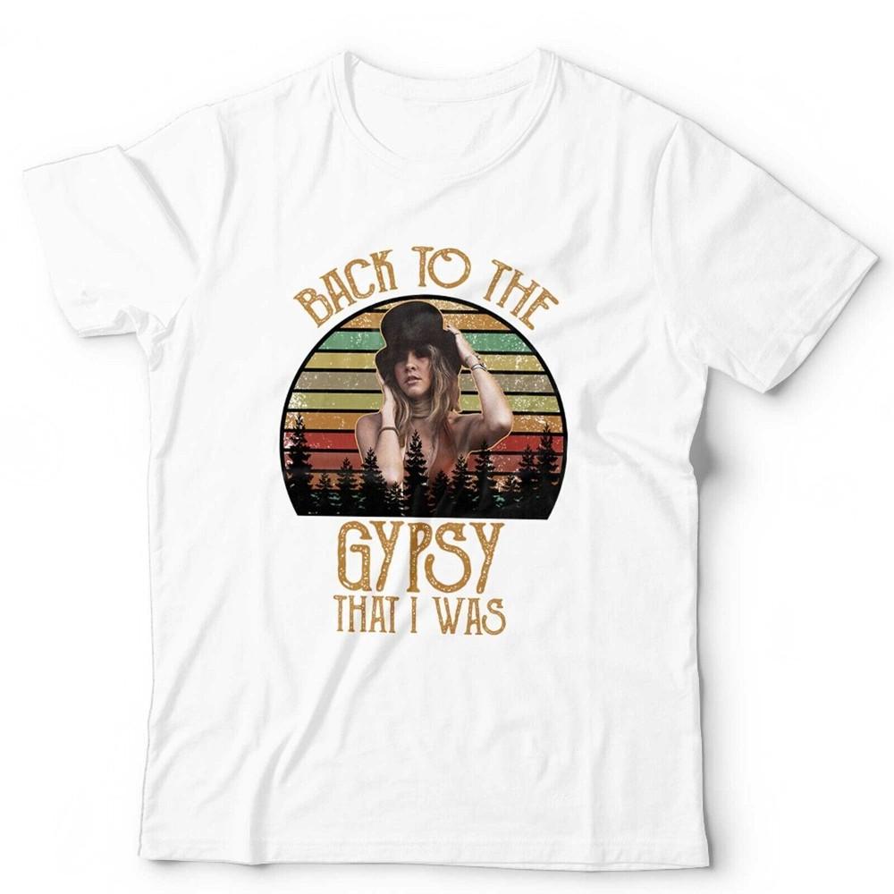 Stevie Nicks Tshirt Back To The Gypsy That I Was Unisex Kids Retro Lyrics