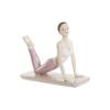 Figurine Décorative - Scandi - Rose - 16 X 6 X 13 Cm - Style Moderne - Pour Intérieur