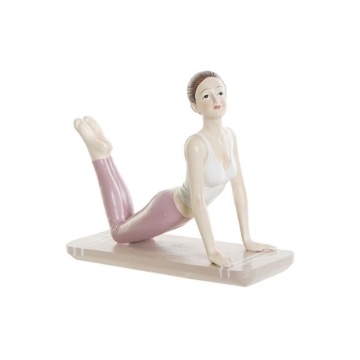 Figurine Décorative - Scandi - Rose - 16 X 6 X 13 Cm - Style Moderne - Pour Intérieur