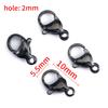 20pcs 100pcs 9-15mm Multi Color Lobster Clasps Stainless Steel Claw Chain Connectors for Bracelets Necklaces DIY Jewelry Making