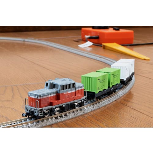 TOMYTEC TOMIX N Gauge Small Diesel Locomotive N Gauge Railway Model First Set 90097 Beginner's Set