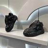 Скидки на мужскую обувь, новые модные и универсальные повседневные туфли на толстой подошве, увеличивающие рост, кроссовки для бега и спорта